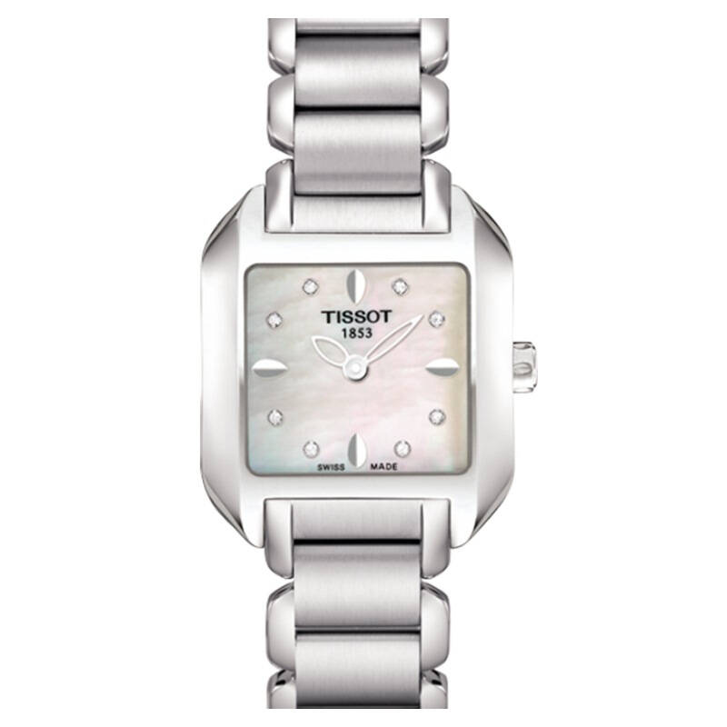 天梭(tissot)手表 海浪系列石英女表t02.1.285.74