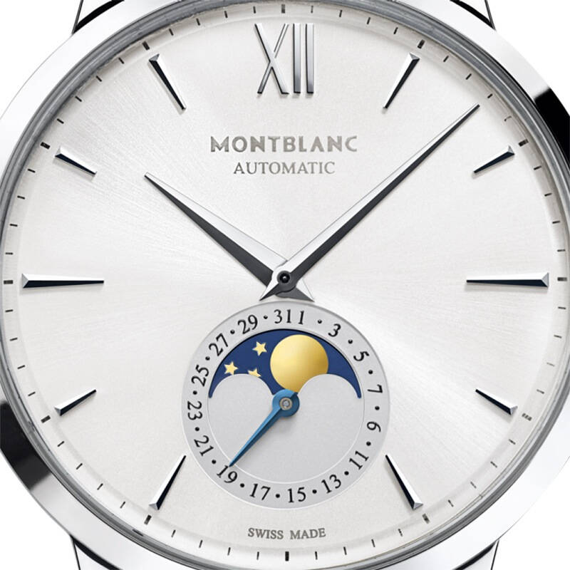 万宝龙(montblanc) 手表 大班传承系列机械男表月相腕表110699