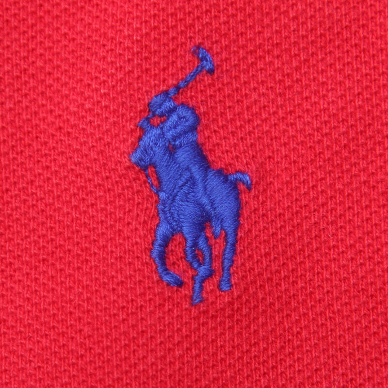 ralph lauren)女士纯棉翻领休闲连衣裙 多色 红色藏蓝马标 s