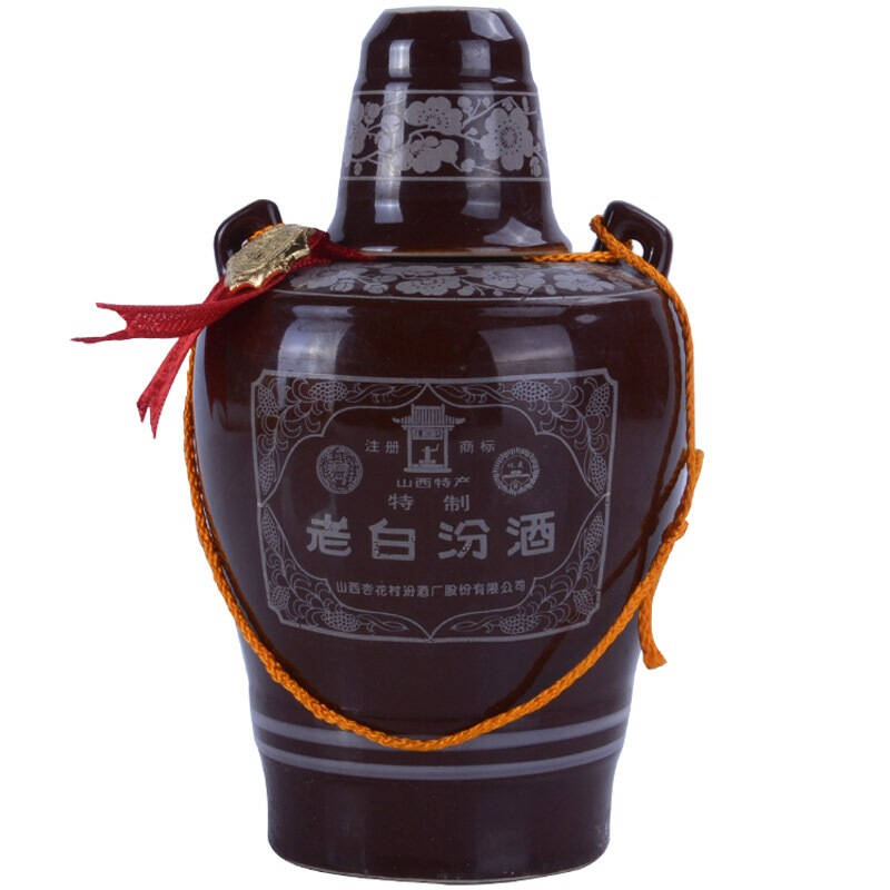 陈年老酒 老白汾酒53度500ml*1瓶 1996-1997年出厂收藏白酒