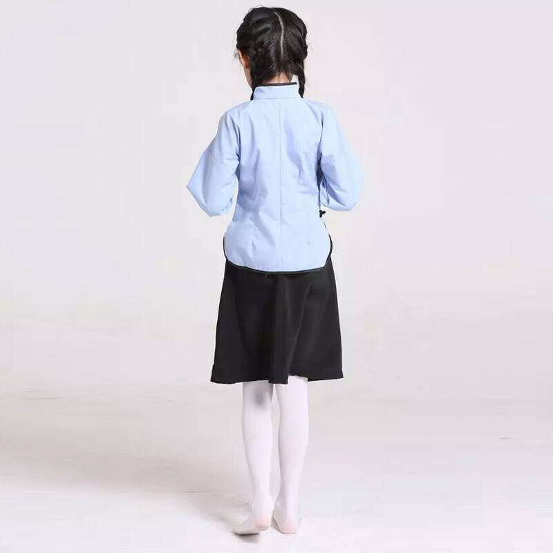 时光叙民国儿童服装女童学生装五四青年服演出服校服班服幼儿表演大