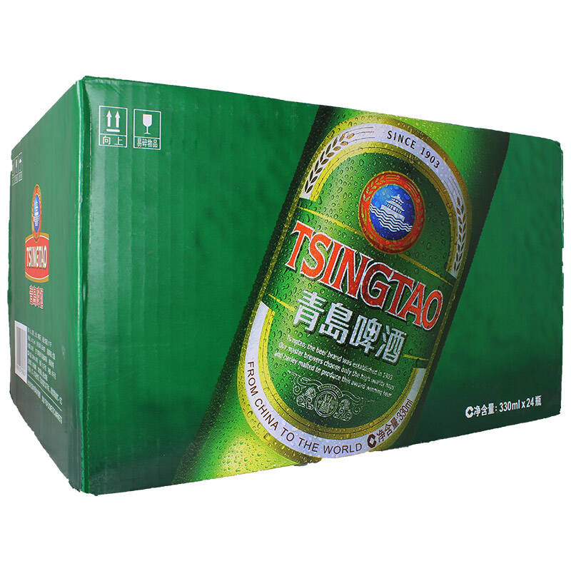 青岛啤酒 经典 330ml*24 瓶装 整箱装