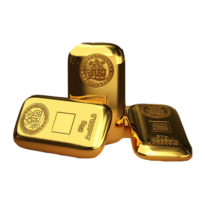 上海点顺 招财进宝万足金投资金条 au9999 50克