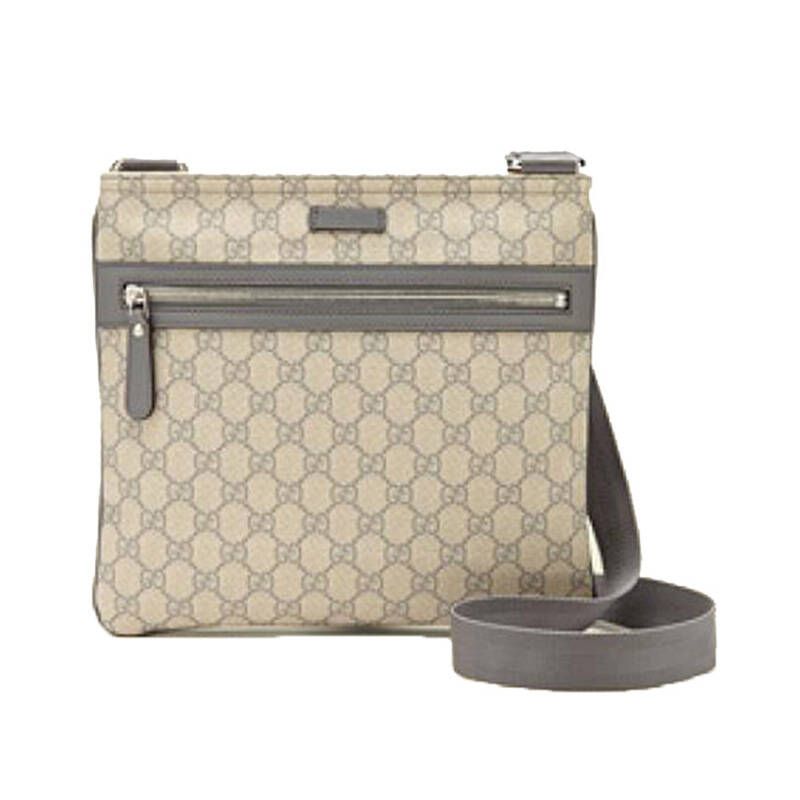 gucci/古奇 新品 男士时尚logo印花单肩斜挎男包295257 kgdin 9891图片