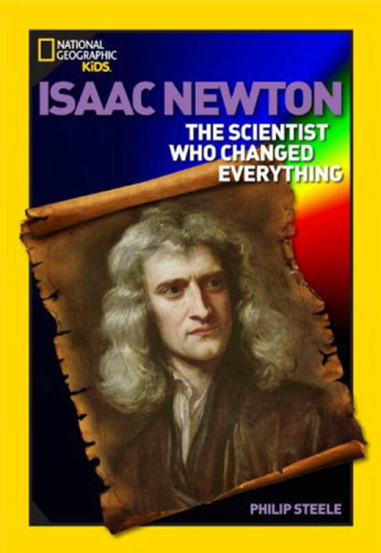 英文原版 isaac newton 牛顿:改变世界的大科学家 国家地理人物读本