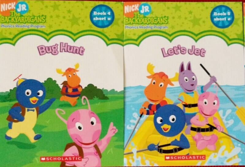 the backyardigans phonics box set 花园小子拼读套装