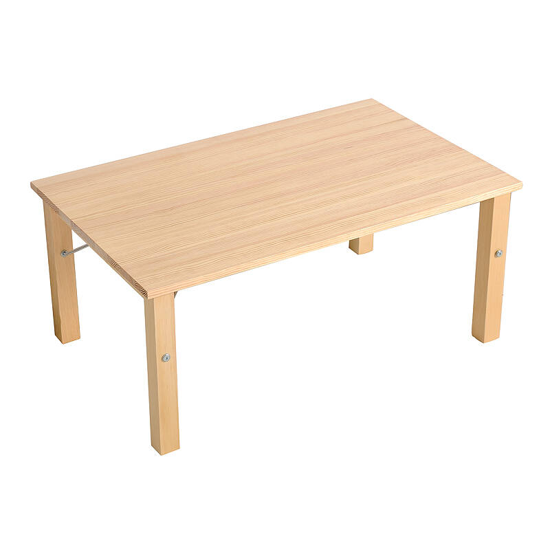 自然风家具 实木松木户外折叠咖啡桌 餐桌 书桌 长桌 实木桌子 长几