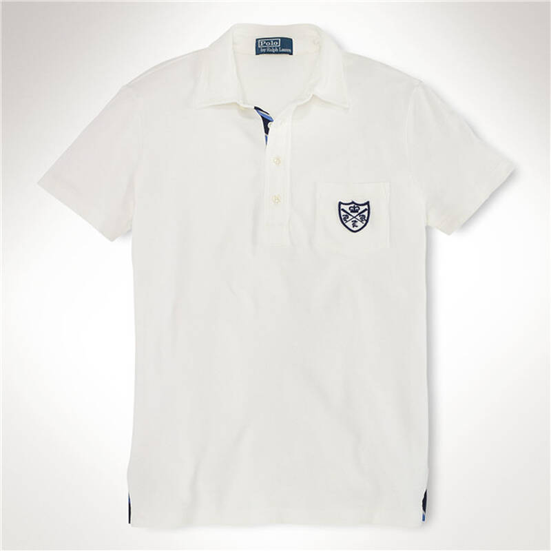 保罗拉夫劳伦polo ralphlauren 修身版纯色polo衫32476006 白色 s