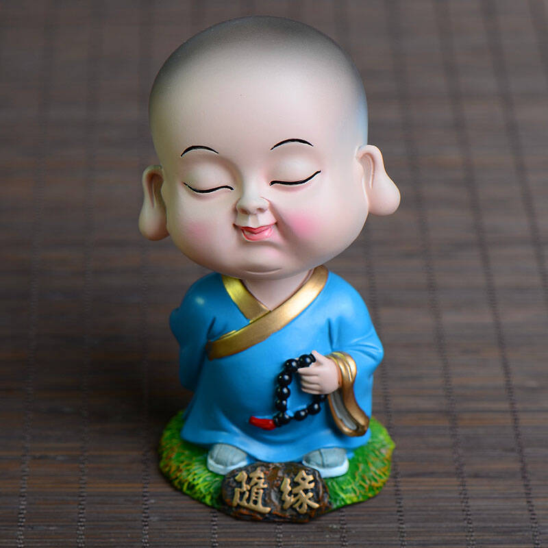 学 创意汽车摆件摇头公仔 车内饰品摆件 可爱车