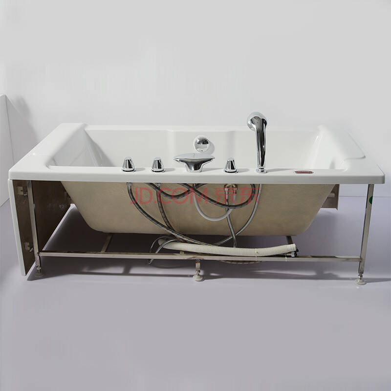箭牌卫浴arrow亚克力五件套浴缸1.5米a1528sq含浴缸五金件 左裙边