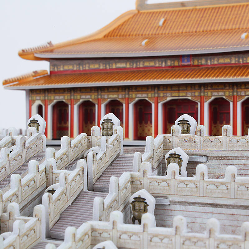3d立体拼图中国建筑纸模型立体拼插拼装 中国著名建筑