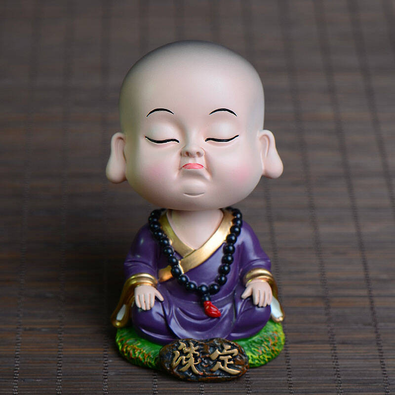 学 创意汽车摆件摇头公仔 车内饰品摆件 可爱车