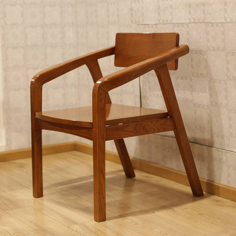 光明家具中式卧室实木家具 凳子椅子 实木休闲椅 书房