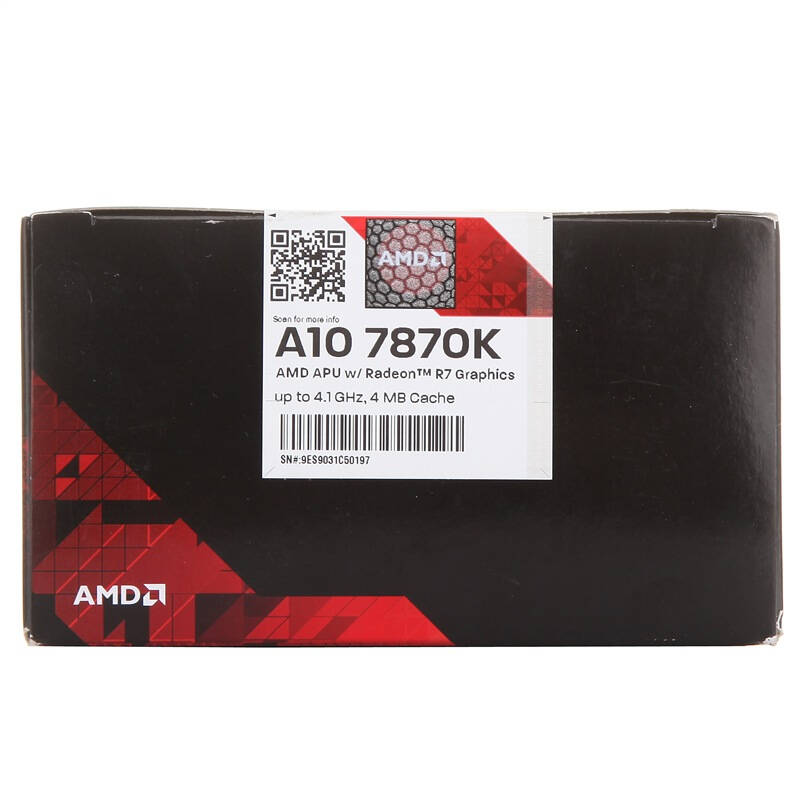 AMD APU系列 A10-7870K 四核 R7核显 FM2+