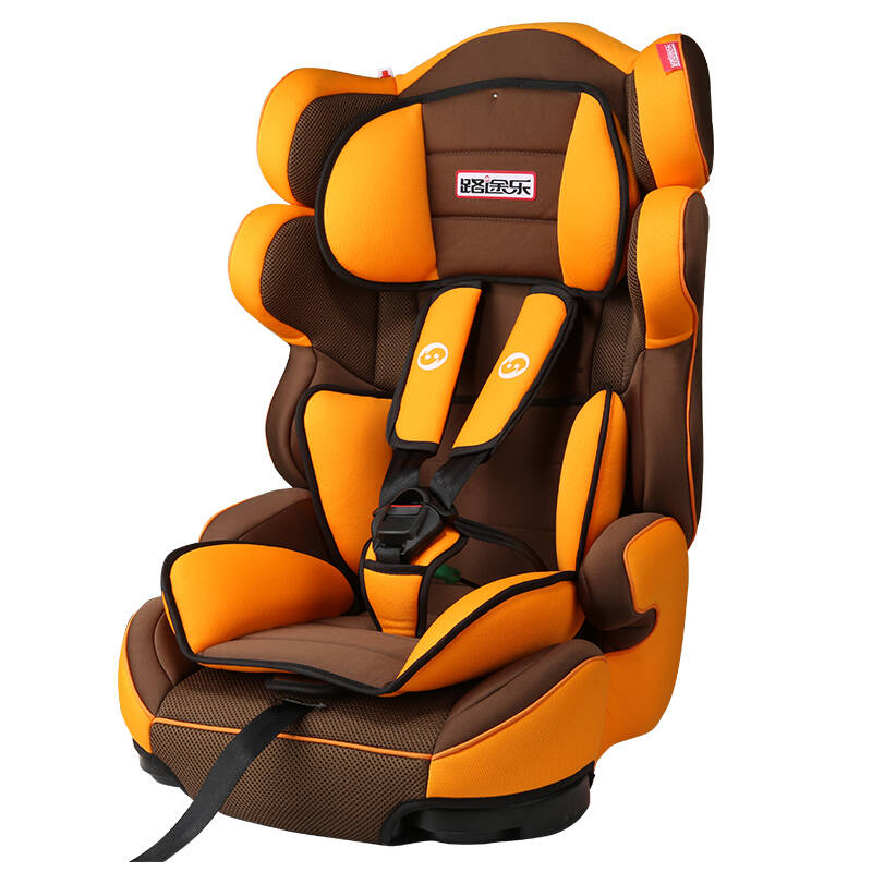 路途乐 汽车儿童安全座椅可选配isofix 婴儿9个月-12岁 加宽版路路熊