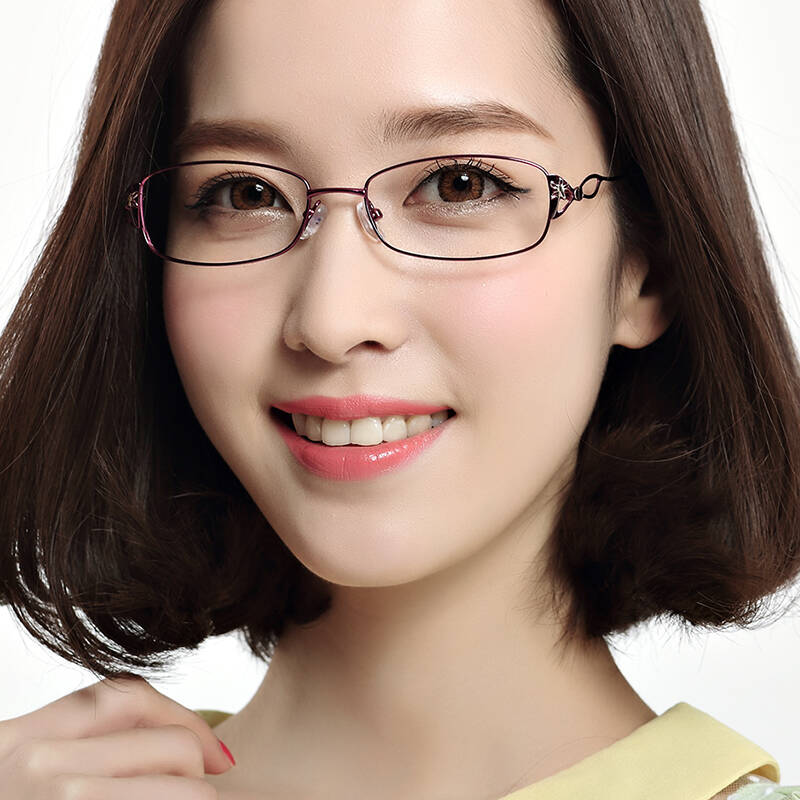 眼镜框 女近视眼睛女款眼镜架配眼镜 复古全框韩版大脸tr90超轻潮无
