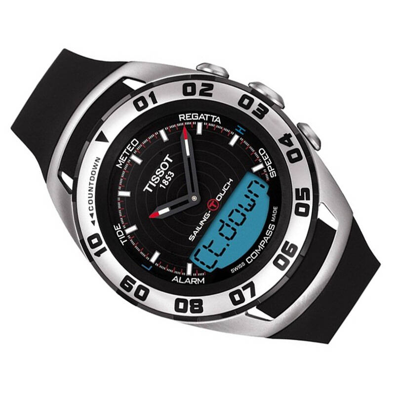 天梭(tissot)手表 t-touch航智系列石英男表t056.420.27.051.01