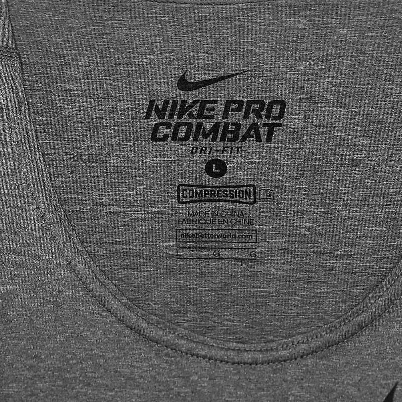 耐克nike pro combat 2.0 男子紧身背心 449789 634872 449789-091 m