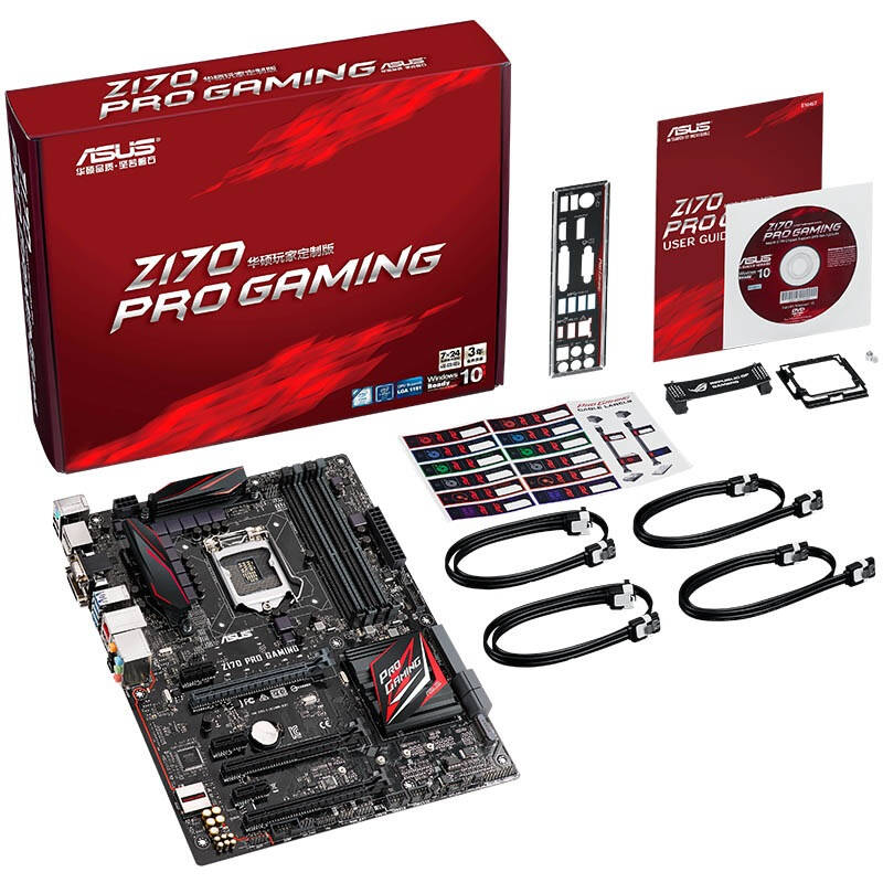 华硕(asus)z170 pro gaming 主板 (intel z170/lga 1151)