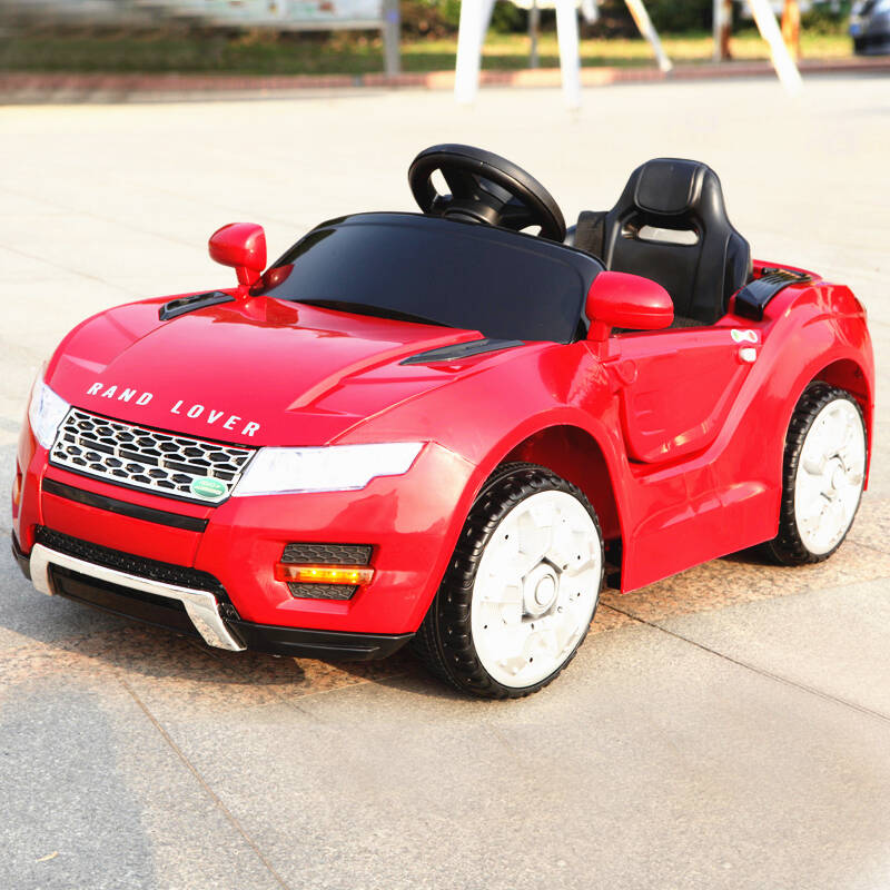 【京东配送】路虎儿童电动车 四轮可坐童车 双驱遥控摇摆汽车 男女