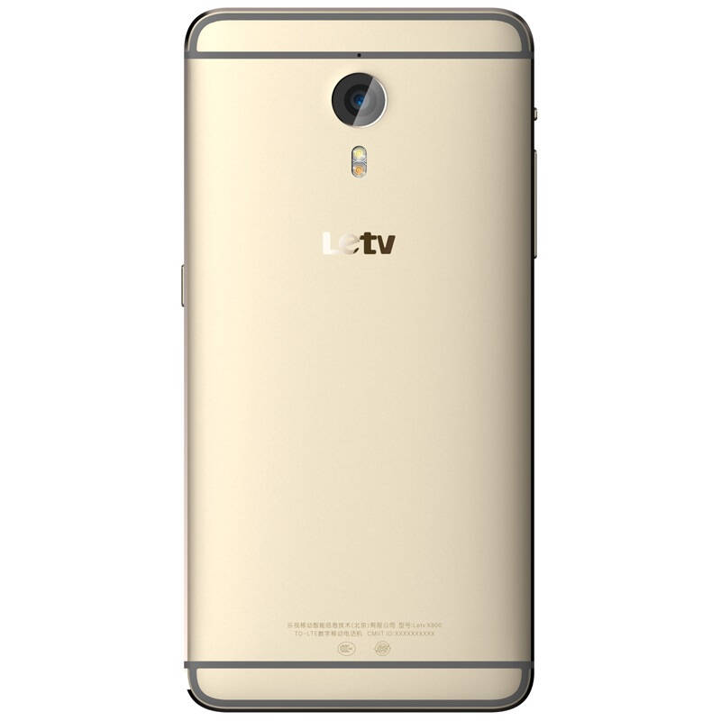 乐视(letv)乐1pro(x800)32gb 金色 移动联通4g手机 双卡双待