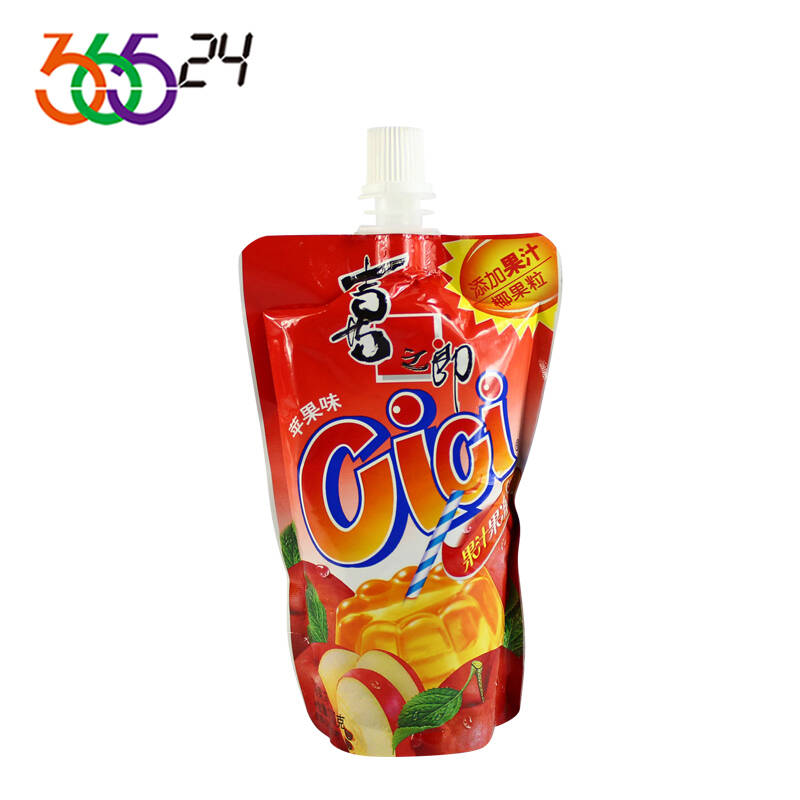 喜之郎 果汁果冻爽(苹果味添加果汁椰果粒)150g 国大36524【仅配