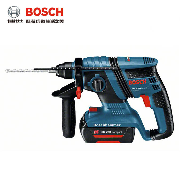 博世bosch电动工具锂电充电式电锤/锤钻gbh 36v-li compact