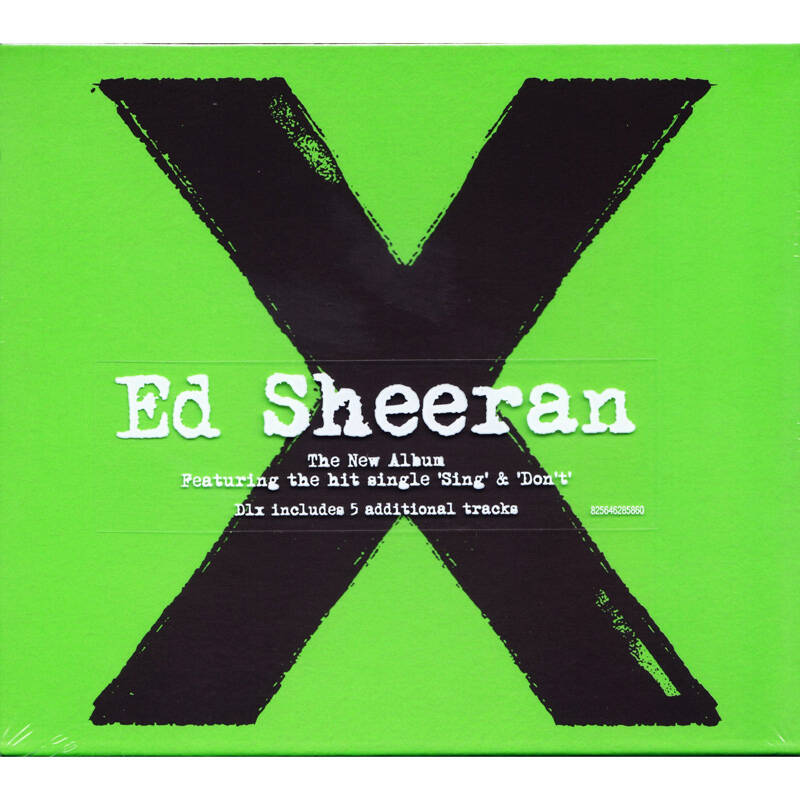 ed sheeran x (deluxe edition) cd