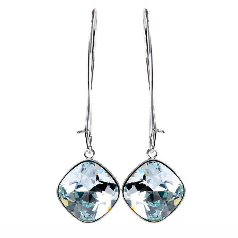 swarovski 施华洛世奇 earrings粉蓝色耳环 1181645 京东自营