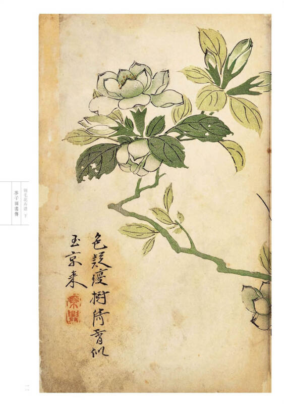 芥子园画传 花鸟卷·翎毛花卉谱下(康熙原版【图片 价格 品牌 报价】