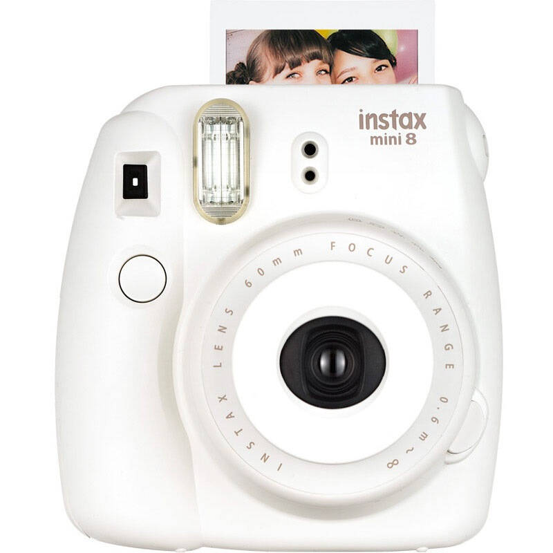 富士instax 立拍立得 一次成像相机 mini8相机 白色【图片 价格 品牌