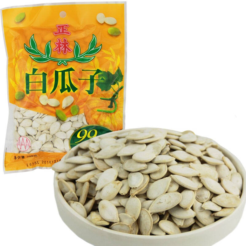 正林 坚果炒货 99 1白瓜子300g 京东自营