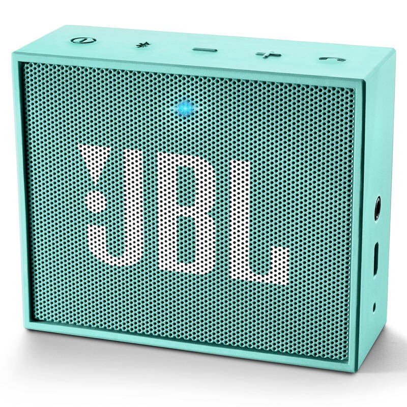 jbl go音乐金砖 无线蓝牙通话音响 便携式户外迷你音响 星际蓝 青春绿