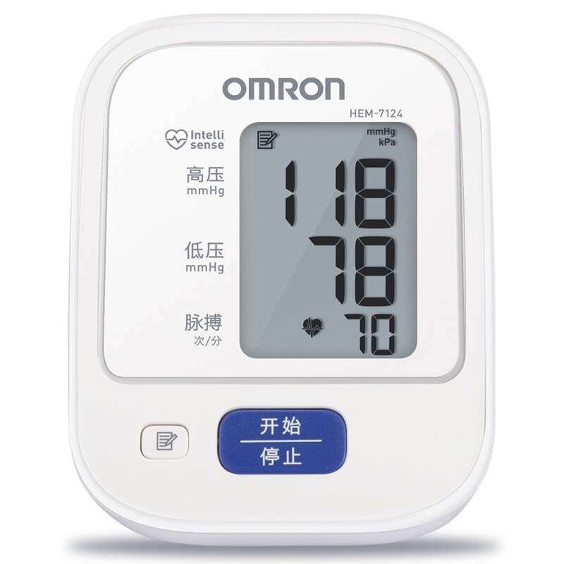 欧姆龙(omron)电子血压计 家用 hem-7124(上臂式)
