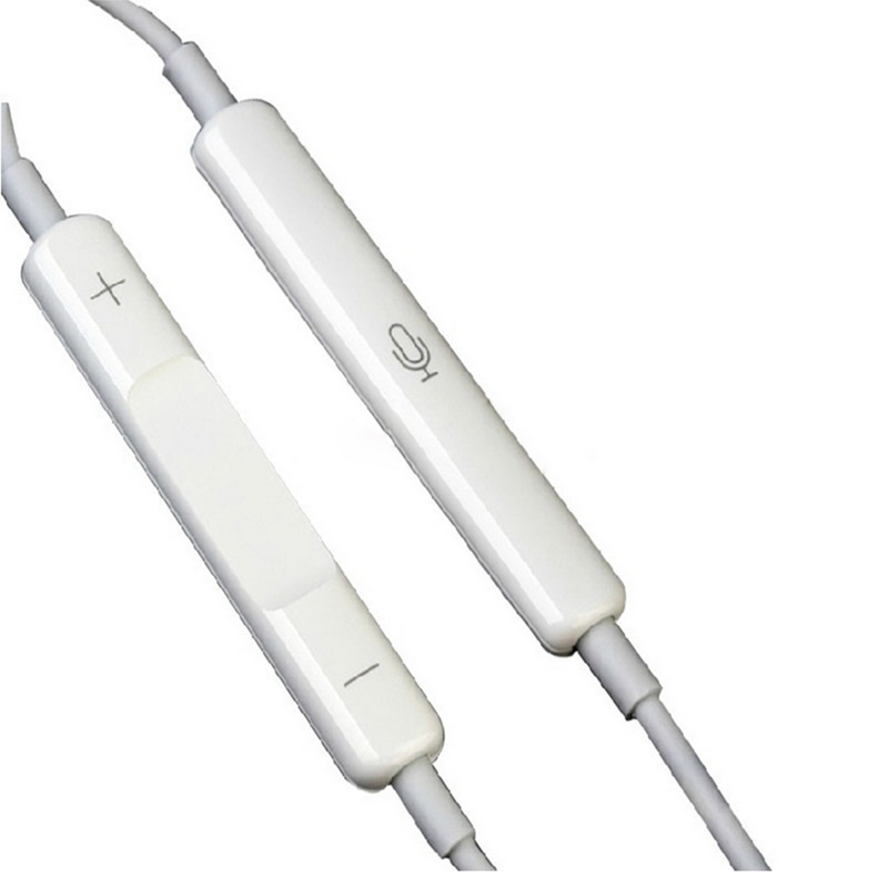 suruisi苹果耳机iphone5s耳机6plus/ipad4带线控麦克风耳塞入耳式耳机