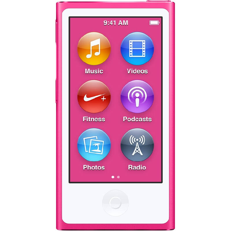 apple ipod nano 粉色