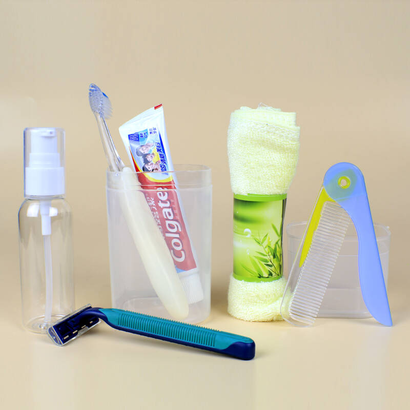 易旅etravel 旅行洗漱收纳盒 便携式洗漱用品套装牙刷
