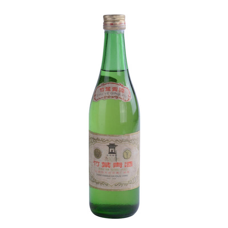 老酒 竹叶青酒(小盖) 1986年 45° 500ml