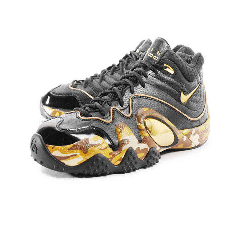 nike耐克zoom uptempo v kidd 迷彩基德大眼睛复刻篮球鞋366570