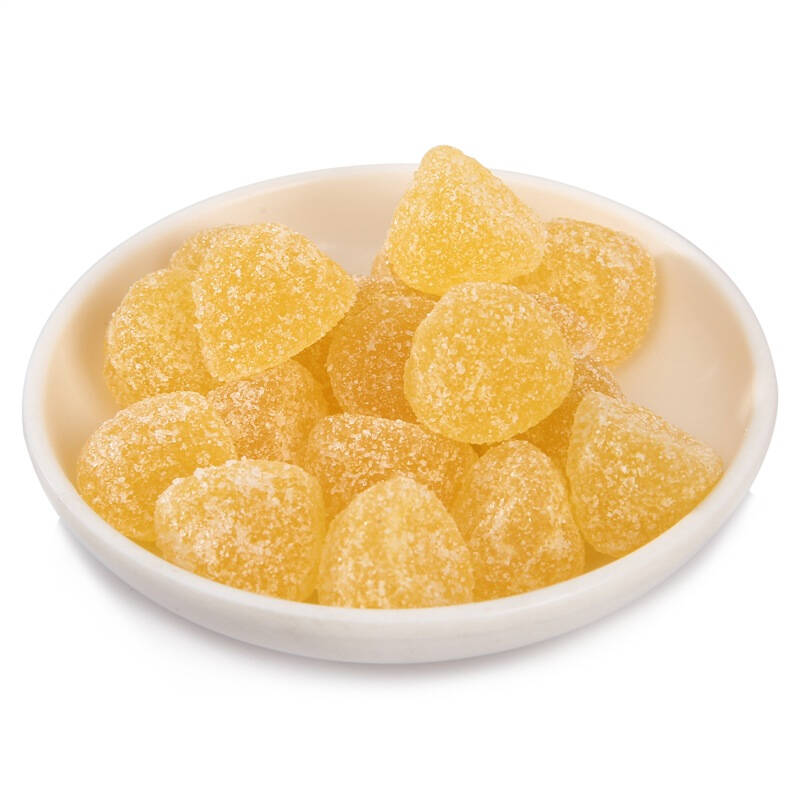 hello kitty 喜糖 柠檬味果汁软糖(扁形罐)110g