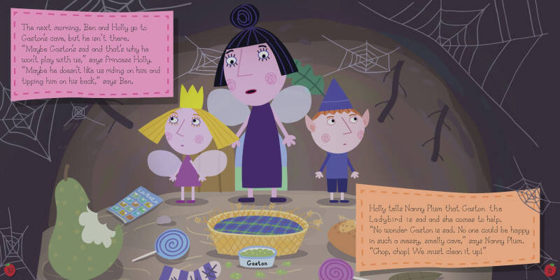 ben and holly"s little kingdom: gaston"s messy cave 本和霍利的小