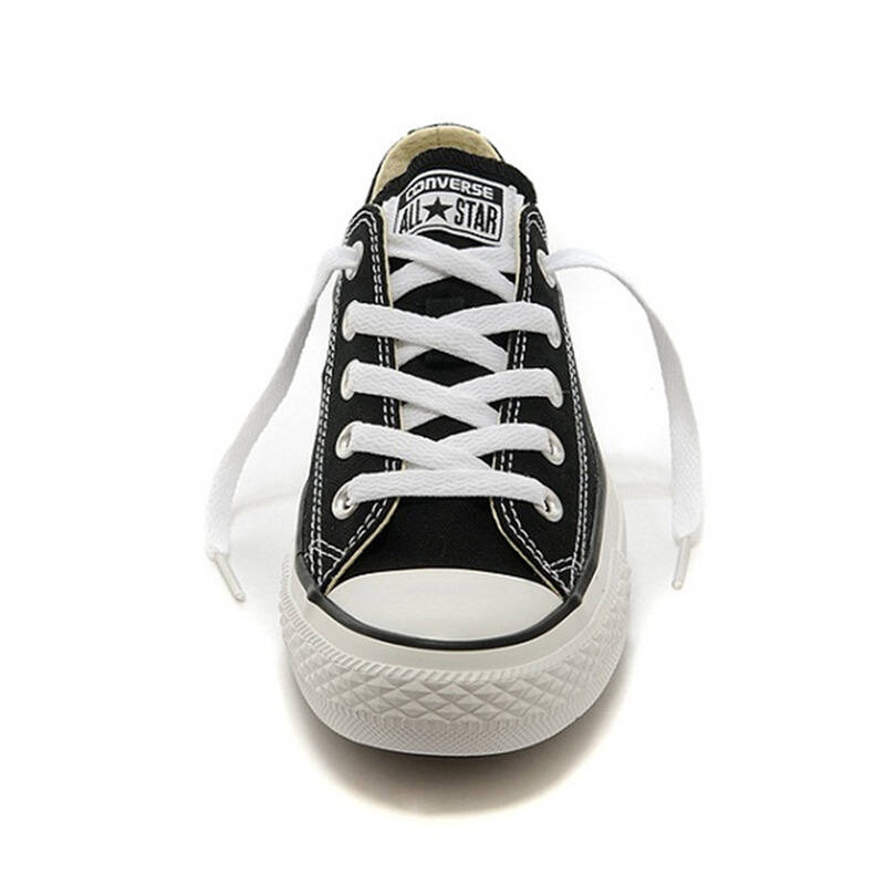 converse 匡威 经典款休闲男女帆布鞋 低帮情侣鞋101001 黑色低帮101