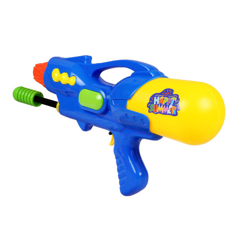 海业 儿童水枪玩具 大号枪高压沙滩玩具枪 抽拉式双头