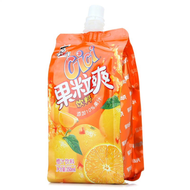 喜之郎 果粒爽(香橙)350ml