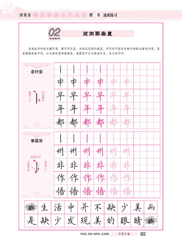 十三格书法速成硬笔成人楷书行书班招生,教到会为止_图解大全