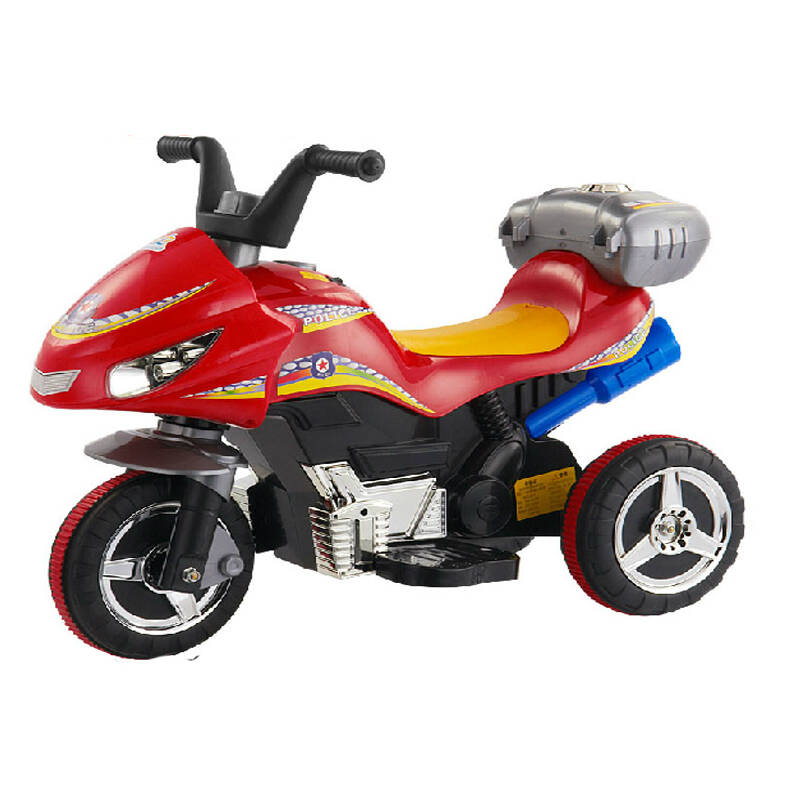 ysasren【希伯莱】5808儿童电动摩托车 三轮车 儿童玩具童车可坐可