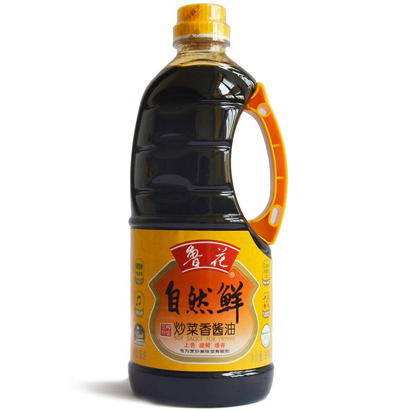 鲁花自然鲜炒菜香酱油 1l 京东自营