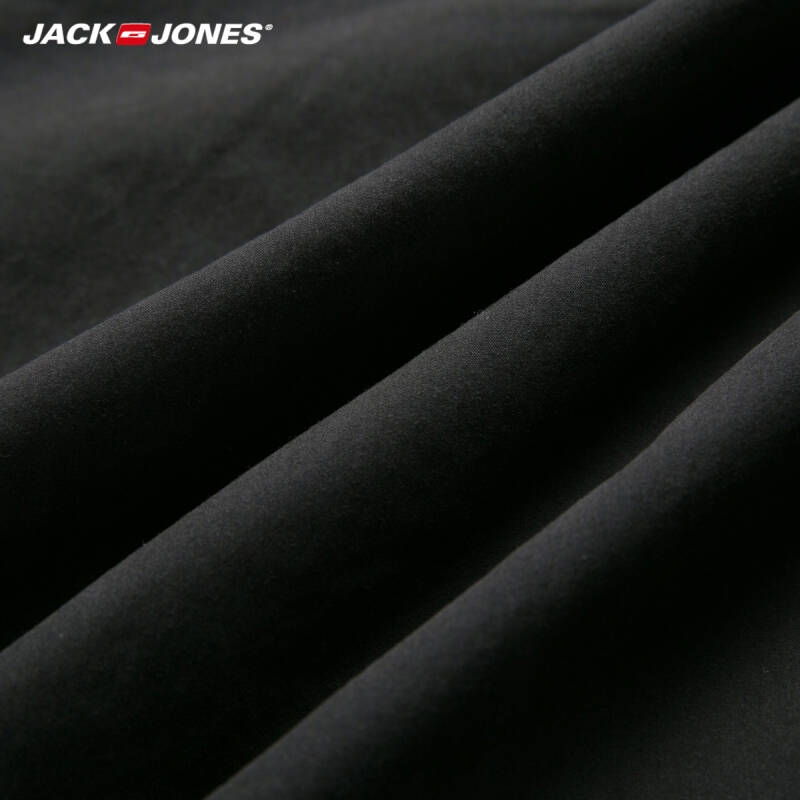 杰克琼斯JackJones棉服棉质拼接面料男装棉服