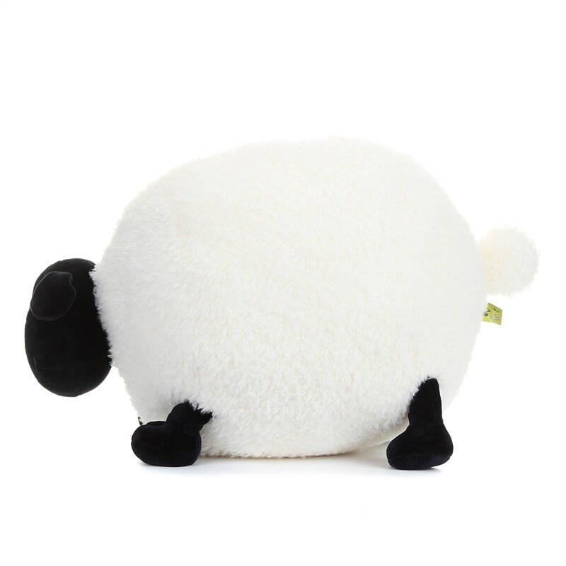 shaun the sheep雪莉毛绒玩具 公仔 儿童玩偶 生日礼物 胖羊球形羊 身