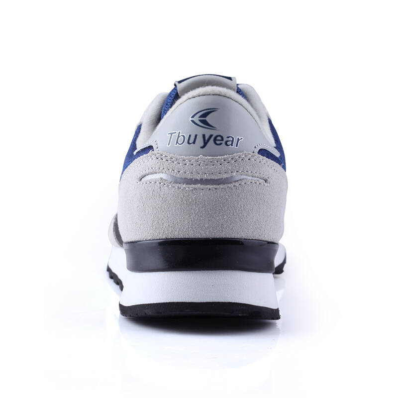 拓步者徒步鞋男户外鞋休闲鞋时尚复古越野跑鞋运动跑鞋 浅灰/深蓝 41